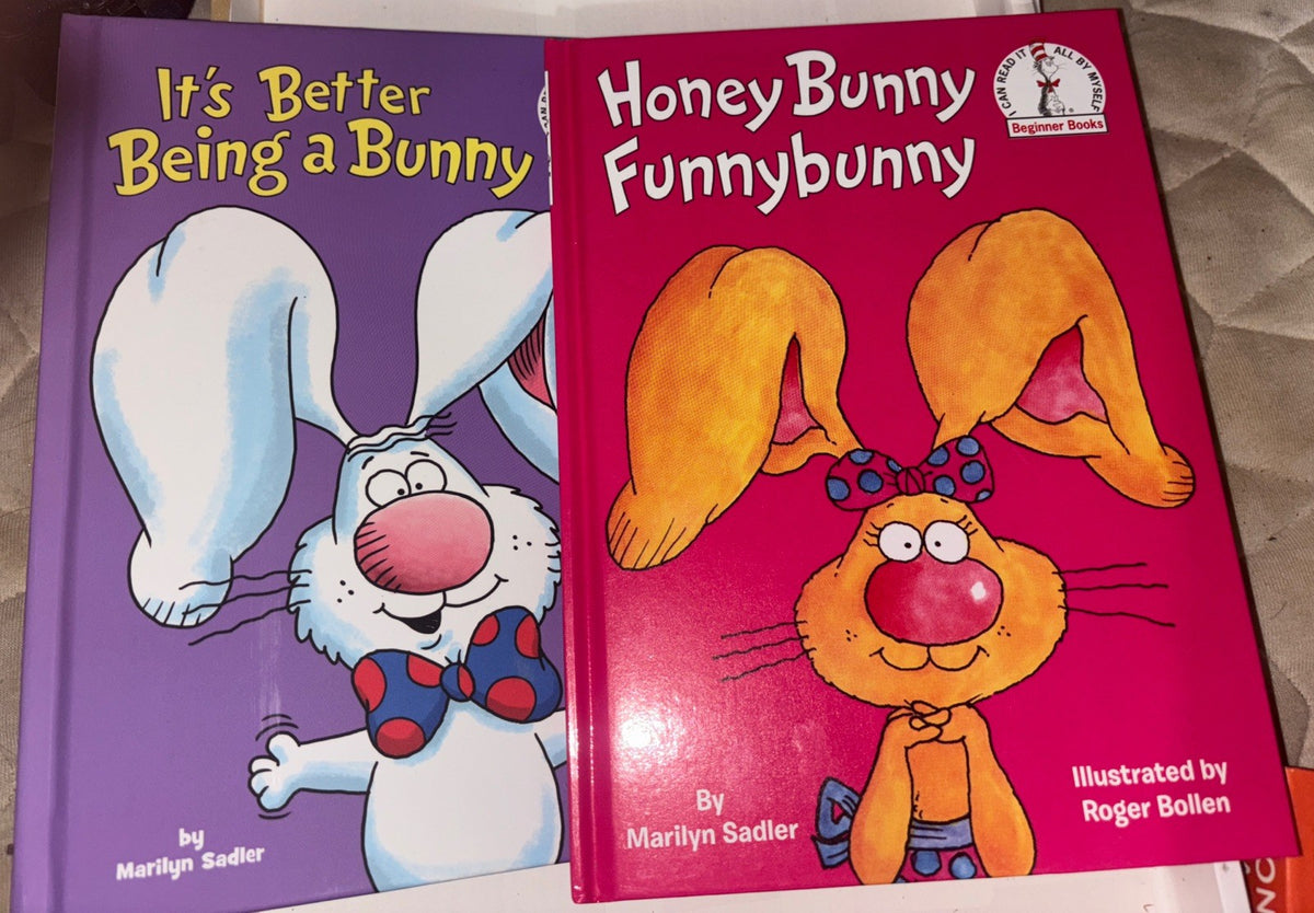 Honey Bunny Funnybunny  AND Its Better Being A Bunny  by Marilyn Sadler